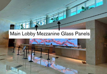 Mezzanine Glass Panels